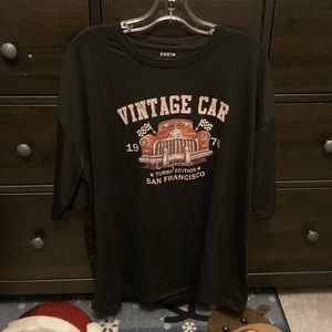 Shein Vintage Car 1976 California Turbo Edition San Francisco T-shirt Size Large